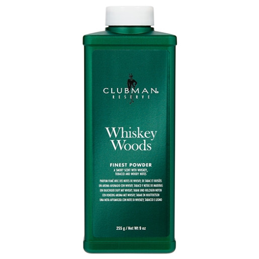 CLUBMAN PUDRA DE TALC WHISKEY WOOD