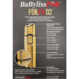 BABYLISS PRO FOILFX02 GOLD APARAT DE RAS SUA